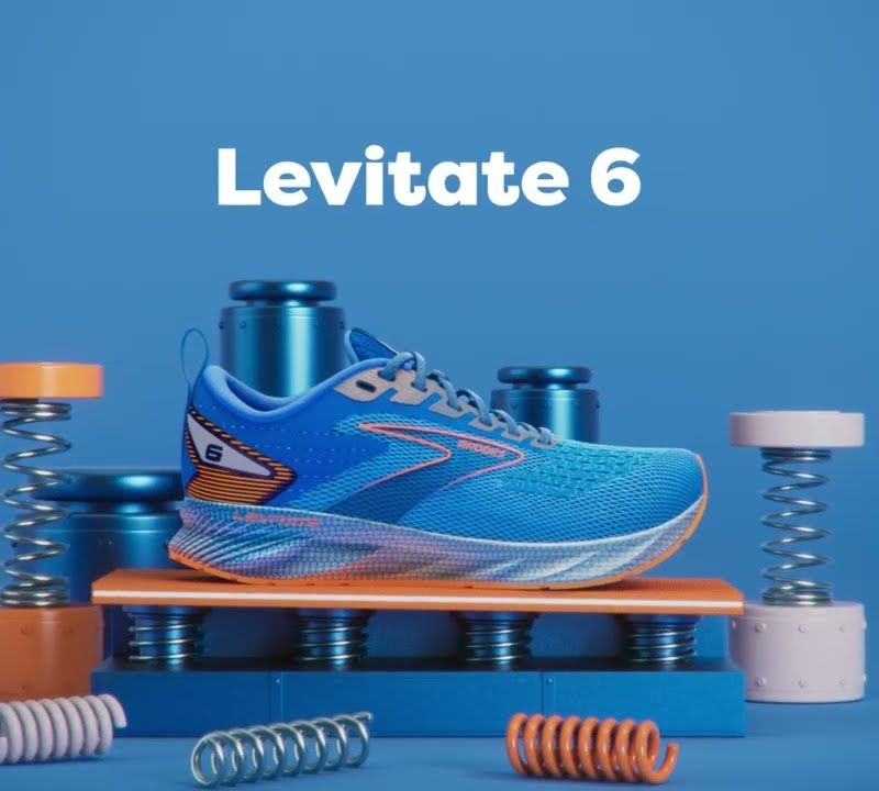 Brooks Levitate 6 pánska bežecká obuv sivá 1103951D312 18