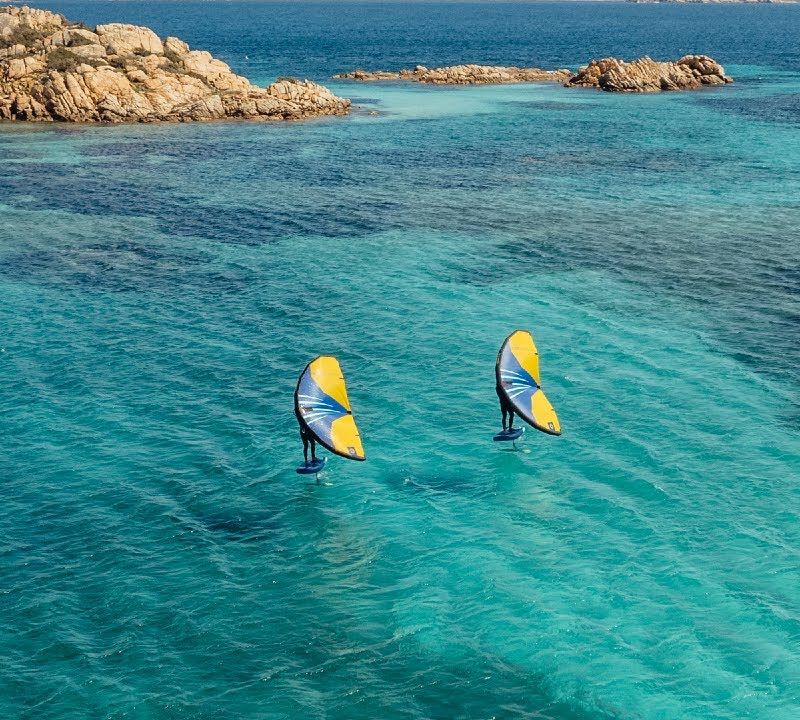 Wingfoil + hydrofoil doska Unifiber Impulse 5'4 navy blue UF900180120 22