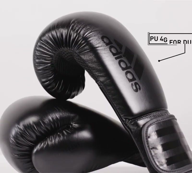Boxerské rukavice adidas Hybrid 80 čierne ADIH80 7