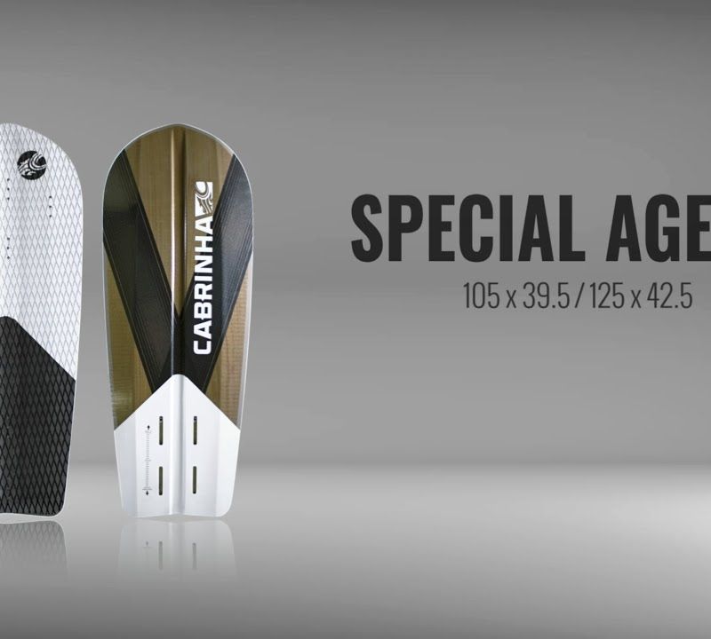 Cabrinha Special Agent hnedo-čierny kiteboard K1FBSPAGT105XXX 9