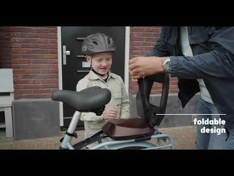 Zadné sedadlo na bicykel pre nosič bobike Junior One black/grey 8010600002 10