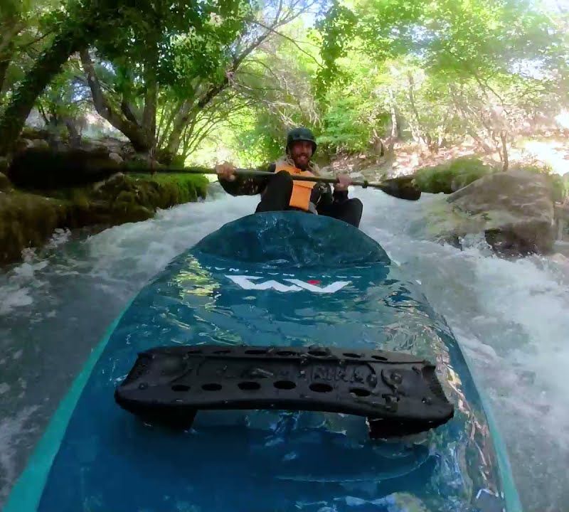 Aqua Marina Versatile/Whitewater Kajak modrý Steam-312 1-person nafukovací 10'3″ kajak 24