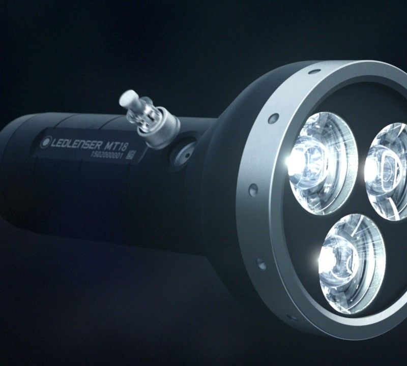 Baterka Ledlenser MT18 čierna 500847 7