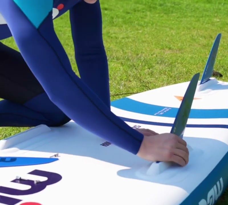 Doska SUP Mistral Sunburst Air 11'0 blue/white 14
