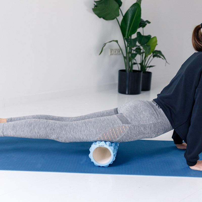 Masážny valček XTREXO EVA PVC modrý MR-EV01N 8