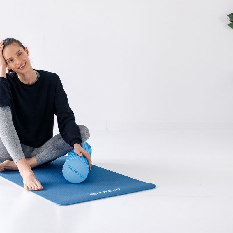 Masážny valec XTREXO EVA modrý MR-EV02N 11