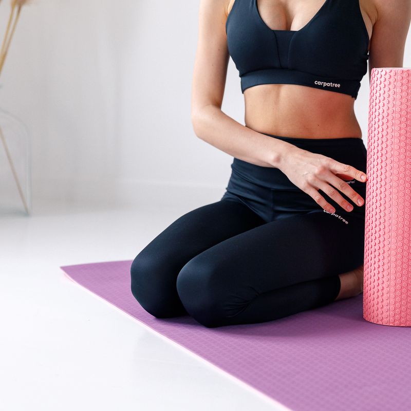 Masážny valec XTREXO EVA červený MR-EV03C 14