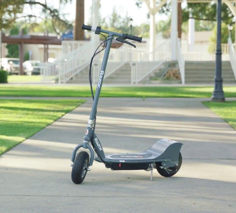 Detský elektrický skúter Razor E300 sivý 13173814 6