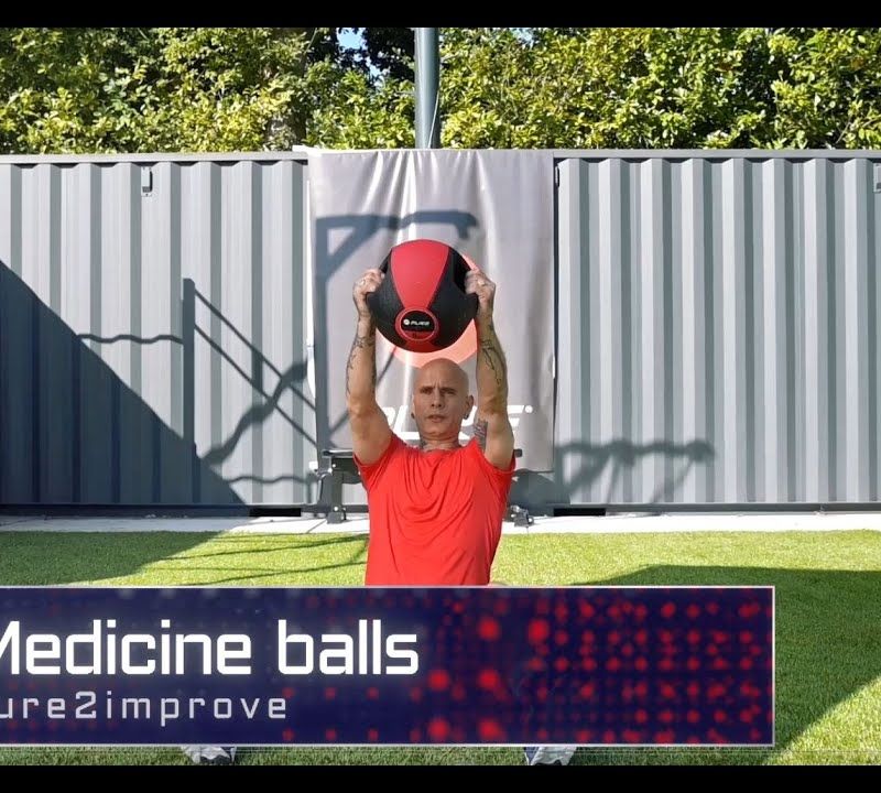 Pure2Improve 2kg zelená medicinbalová lopta s držadlami P2I201980 6