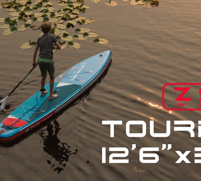 SUP STARBOARD Touring Zen SC 12'6" modrý 11