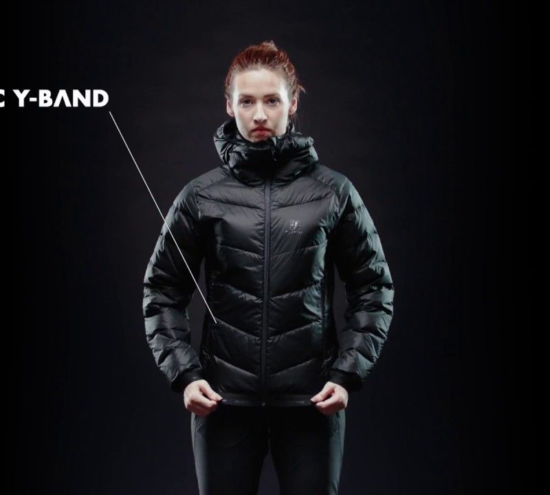 Dámska páperová bunda BLACKYAK Niata black 181101700 10