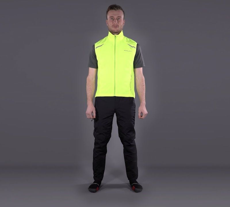 Pánska cyklistická vesta Endura Hummvee čierna 8