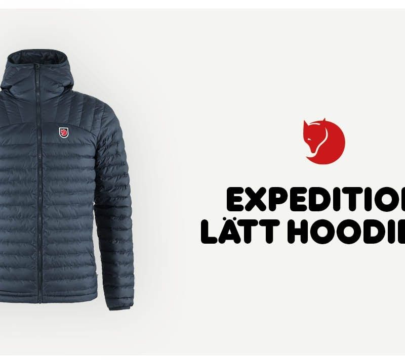 Pánska páperová bunda Fjällräven Expedition Latt Hoodie black F86119 4
