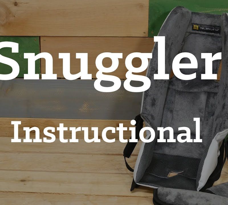 Burley Baby Snuggler sivá sedačka na príves BU-960158 4