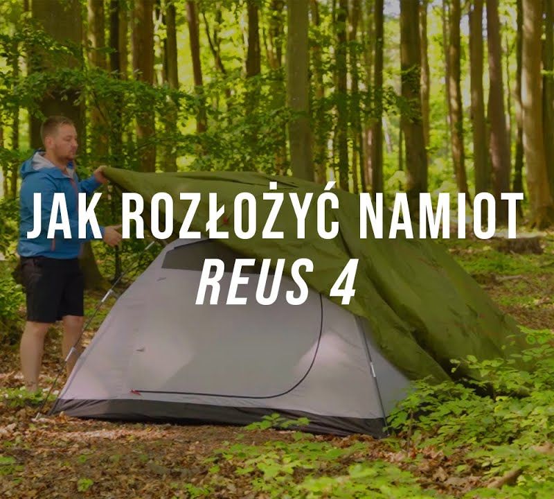 Alpinus Reus 4 turistický stan pre 4 osoby zelený 13