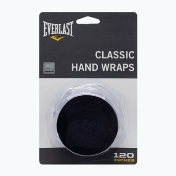 Boxerská bandáž Everlast 300 cm black