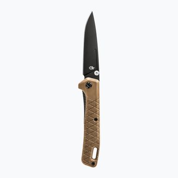 Hnedý turistický nôž Gerber Zilch 30-001881