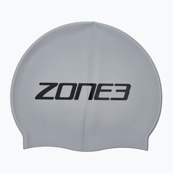 Kúpacia čiapka Zone3 strieborná SA18SCAP116_OS