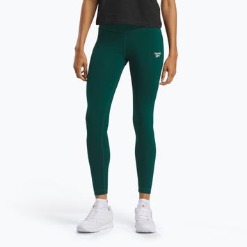 Dámske legíny Reebok Identity Small Logo Cotton collegiate green