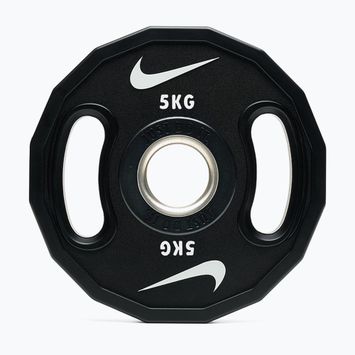 Kotúč Nike Strength Pro Urethane Plates 2 x 5 kg black/white