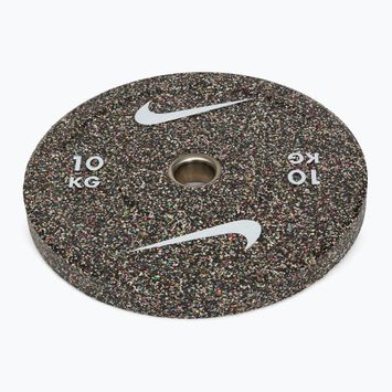 Bumperové závažie Nike Strength Grind Bumper Plates 10 kg blackout
