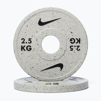 Kotúč Nike Strength Grind Change Plates 2 x 2,5 kg wolf grey