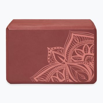 Kocka na Jogu Gaiam Intense Rust Sundial Point