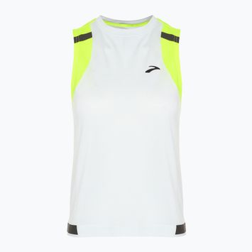 Dámske bežecké tričko Brooks Carbonite Tank icy grey/nightlife jacquard