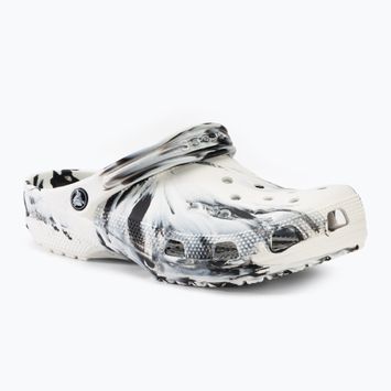 Šľapky Crocs Classic Marbled Clog white/multi