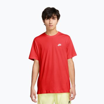 Pánske tričko Nike Sportswear Club university red/white