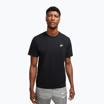Pánske tričko Nike Sportswear Club black/white/dark grey