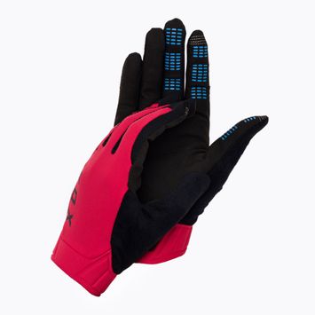 FOX Flexair Ascent pánske cyklistické rukavice červené 28907_110