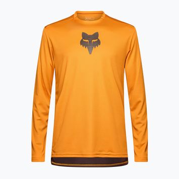 Pánske cyklistické tričko s dlhým rukávom Fox Racing Ranger Fox Head carmel