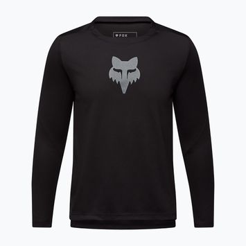 Detské cyklistické tričko s dlhým rukávom Fox Racing Ranger Fox Head Jr black