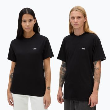 Pánske tričko Vans Mn s logom na ľavej strane hrude black/white
