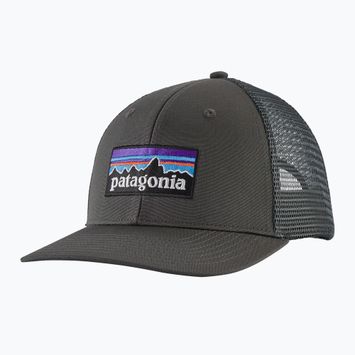 Kšiltovka Patagonia P-6 Logo Trucker forge grey