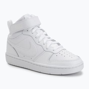 Detské topánky Nike Court Borough Mid 2 white/white/white