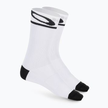 Cyklistické ponožky Oakley Cadence biele FOS9855
