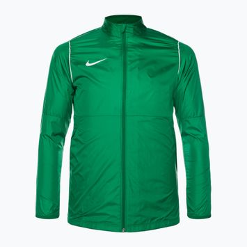 Pánska futbalová bunda Nike Park 20 Rain Jacket pine green/white/white