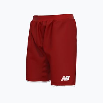 Detské futbalové šortky New Balance Match Junior bordovej farby NBEJS9026