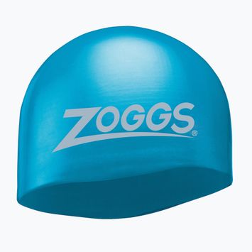 Zoggs Ows Silikónová stredná plavecká čiapka svetlo modrá