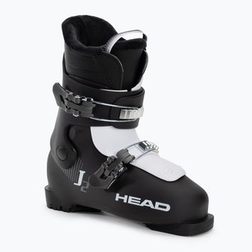 Detské lyžiarske topánky HEAD J2 black/white