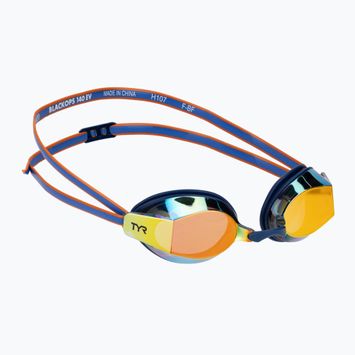 Plavecké okuliare TYR Blackops 140 Ev Racing Mirrored navy/multi