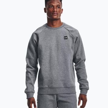 Under Armour pánska tréningová mikina Rival Fleece Crew šedá 1357096