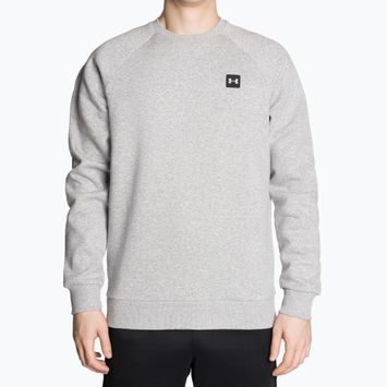 Pánska mikina Under Armour Rival Fleece Crew mod gray light heather/black