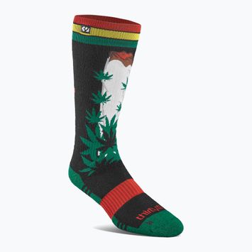 Pánske snowboardové ponožky ThirtyTwo TM Merino black/green