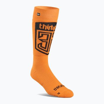 Pánske snowboardové ponožky ThirtyTwo Slush orange