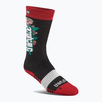 Dámske snowboardové ponožky ThirtyTwo Merino black/pink