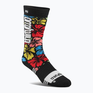 Dámske snowboardové ponožky ThirtyTwo Double Sock floral