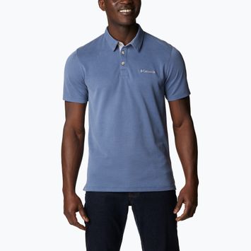 Pánske tričko Columbia Nelson Point Polo dark mountain